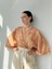 Tasarım Mini Kimono Kadın Taba 3