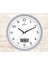 Gri Dijital Duvar Saati 35 cm, Antik Tarz, Şık ve Modern Tasarım 1