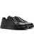Erkek Siyah Bağcıklı Deri Sneaker 25SFD632722 3