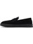 Erkek Siyah Makosen Süet Deri Loafer 25SFD755410 2