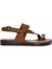 Kadın Taba Parmak Arası Deri Bodrum Sandalet 25SFD331218 1