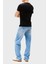 Pamuk Slim Fit Bisiklet Yaka Logolu T Shirt Erkek T Shirt DM0DM21863 Bds 2