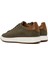 Erkek Yeşil Bağcıklı Nubuk Deri Sneaker 25SFD6116V3 5
