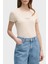 Pamuklu Slim Fit Bisiklet Yaka Logolu T Shirt J20J225252AEA Bayan T Shirt J20J225252 Aea 1