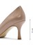 Kadın Bej İnce Topuklu Rugan Deri Stiletto 25SFD162116 2