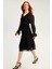 Lily Regular Fit Midi Boy Siyah Etek 2