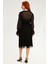 Lily Regular Fit Midi Boy Siyah Etek 4
