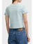 Pamuk Slim Fit Logolu Crop T Shirt J20J223113CDV Bayan T Shirt J20J223113 Cdv 2
