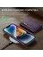 iPhone 14 Plus Söndürülebilir Manyetik Deri Telefon Koruyucusu Kart Yuvalı (Yurt Dışından) 4