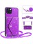 Üçgen Kart Tutucu Apple Phone 14 Için Artı Anti Drop Anti Kickstand Pu Deri+Tpu Telefon Kapağı (Yurt Dışından) 4