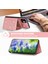 Apple Phone 11 6.1 Inç Pu Deri+Tpu Isplity Powder Telefon Kapak Üçgen Kart Tutucu Kickstand Telefon Kılıfı (Yurt Dışından) 3