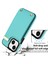iPhone 14 Slim Fit Tpu+Pu Deri+Metal Kabuk Kart Tutucu ile Telefon Kapağı (Yurt Dışından) 3
