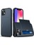 iPhone 15 Tpu + Pc Damla Geçirmez Cep Telefonu Kapağı Slayt Kartı Tutucu Koruyucu Telefon Kasası (Yurt Dışından) 1