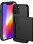 iPhone 15 Tpu + Pc Damla Geçirmez Cep Telefonu Kapağı Slayt Kartı Tutucu Koruyucu Telefon Kasası (Yurt Dışından) 2