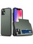 iPhone 15 Tpu + Pc Damla Geçirmez Cep Telefonu Kapağı Slayt Kartı Tutucu Koruyucu Telefon Kasası (Yurt Dışından) 1