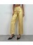 Metalik Gold Renk Pantolon , Bol Paça Pantolon, Yüksek Bel Pantolon, Cepli Pantolon 1