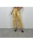 Metalik Gold Renk Pantolon , Bol Paça Pantolon, Yüksek Bel Pantolon, Cepli Pantolon 3