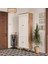 5094 Roma 4 Kapaklı (Membran) 5 Askılı Bohem Portmanto Atlantik Çam - Beyaz 1