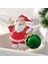 Yeşil Top İle Noel Baba Broş 1