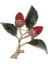 Trend '' Tomurcuk Açan Çiçek '' Figürlü Broş 2