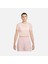 Sportswear Essential Slim Crop-Top Pembe Kadın Tişört 1