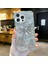 Yuax Apple iPhone 16 Pro Max Uyumlu Kılıf Taşlı Kelebek Figürlü Yumuşak Silikon Case Beyaz 1