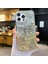 Yuax Apple iPhone 12/12 Pro Uyumlu Kılıf Taşlı Kelebek Figürlü Yumuşak Silikon Case Sarı 1