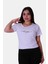 Slim Fit Beyaz Kadın T-Shirt Always Bask 1