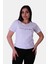 Lıve Passıonatıly Baskı Relaxed Fit Beyaz Kadın T-Shirt 1