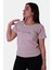 Lıve Passıonatıly Baskı Relaxed Fit Bej Kadın T-Shirt 2
