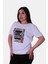 Wıld Soul Baskı Beyaz Kadın T-Shirt 2