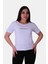 A Beautıful Day Baskı Slim Fit Beyaz Kadın T-Shirt 1