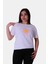 Good Vibes Baskı Beyaz Kadın T-Shirt 1