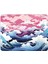 Mouse Pad 40X30 cm Japanese Waves Ilyuka MP454030 Gaming Oyuncu Dikişli Kenar Pürüzsüz Yüzey Kaymaz Kauçuk Taban 3