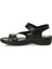 161884.Z5FX Siyah Kadın Comfort Sandalet 3