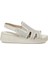 166225.Z5FX Krem Kadın Comfort Sandalet 1