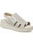 166225.Z5FX Krem Kadın Comfort Sandalet 2