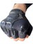 1107 Mechanix Parmaksız Eldiven Siyah 2