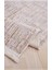 Halı Riena 1152 Krem Yumuşak Dokulu Yıkanabilir Ince Kadife Dokuma Taban Saten Bambu Halı 5