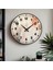 Modern metal duvar saati, UV baskılı, sessiz, 40x40, şık ve dayanıklı tasarım 1