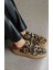 Linda Cırtlı Kauçuk Taban Leopar Desenli Kadın Sneaker 2