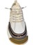 Gri Çizgili Embos Deri Lastik Bağcıklı Günlük Sneakers Ayakkabı 2525Y572-1 3