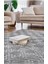 Halı Anemon 6814 Gri Yumuşak Dokulu Iskandinav Motifli Kaymaz Yıkanabilir Modern Halı 5