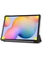 Samsung Galaxy Tab A7 T500 10.4 Kılıf Pu Deri Ön Arka Tam Koruma Standlı Katlanabilir Uyku Modlu Smart Kapak 4