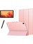 Samsung Galaxy Tab S6 Lite SM-P610 10.4" Kılıf + Ekran Koruyucu + Kalem Smart Cover Katlanabilir Standlı Akıllı Rose Gold 1