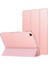 Samsung Galaxy Tab S6 Lite SM-P610 10.4" Kılıf + Ekran Koruyucu + Kalem Smart Cover Katlanabilir Standlı Akıllı Rose Gold 4