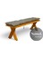 Misra Doğal Ahşap BANK-40CM-60CM 2