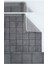 Halı Anemon 6825 Antrasit Yumuşak Dokulu Iskandinav Motifli Kaymaz Yıkanabilir Modern Halı 2