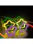 Yıldız Glow Gözlük - Yıldız Şekilli Glow Stick Gözlüğü - Glow Partisi Gözlük 12 Adet GO506089GOSA4718 4