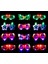 LED Işıklı Karışık 6 Model Yanar Söner Parti Gözlüğü 12 Adet GO50608234590 1